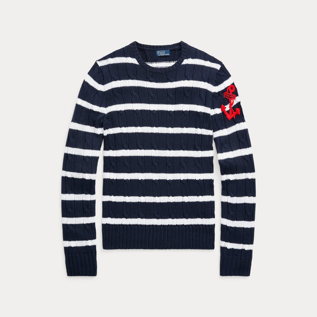 maglione con ancora e righe 211-924429 001 RALPH LAUREN POLO 