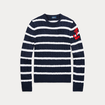 maglione con ancora e righe 211-924429 001 RALPH LAUREN POLO 