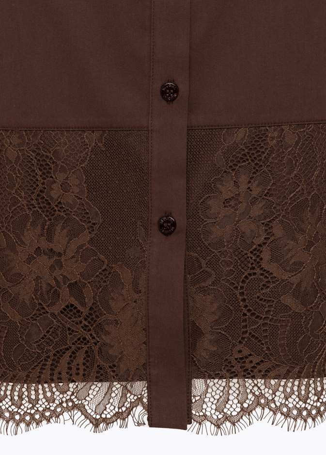 camicia effetto pizzo RA6142T544A 90913 Blugirl 