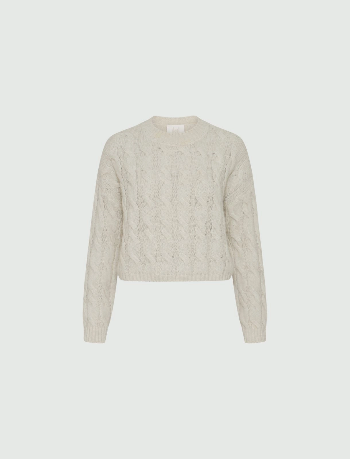 maglia cropped a trecce CLARINO1 001 MARella 