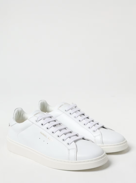 sneakers in pelle con logo 3832Q510 253331 02 MANUEL RITZ 