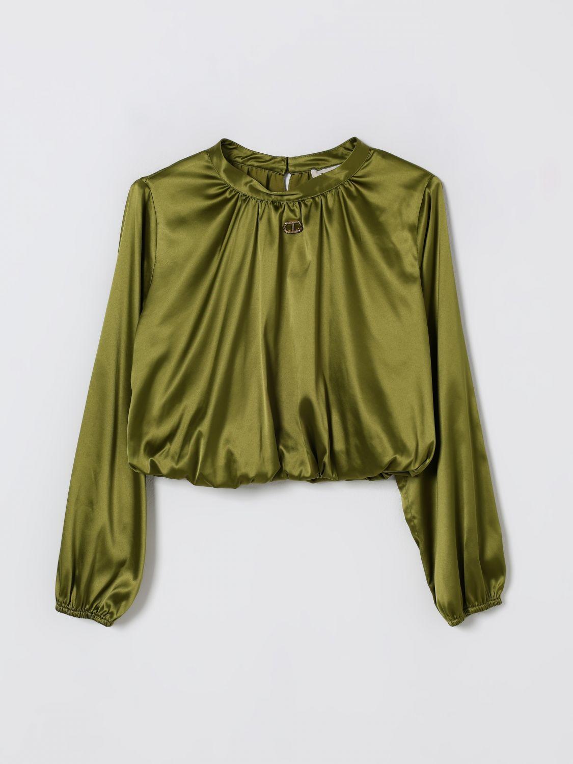 blusa in raso 252GJ2340 12576 TWINSET GIRL 