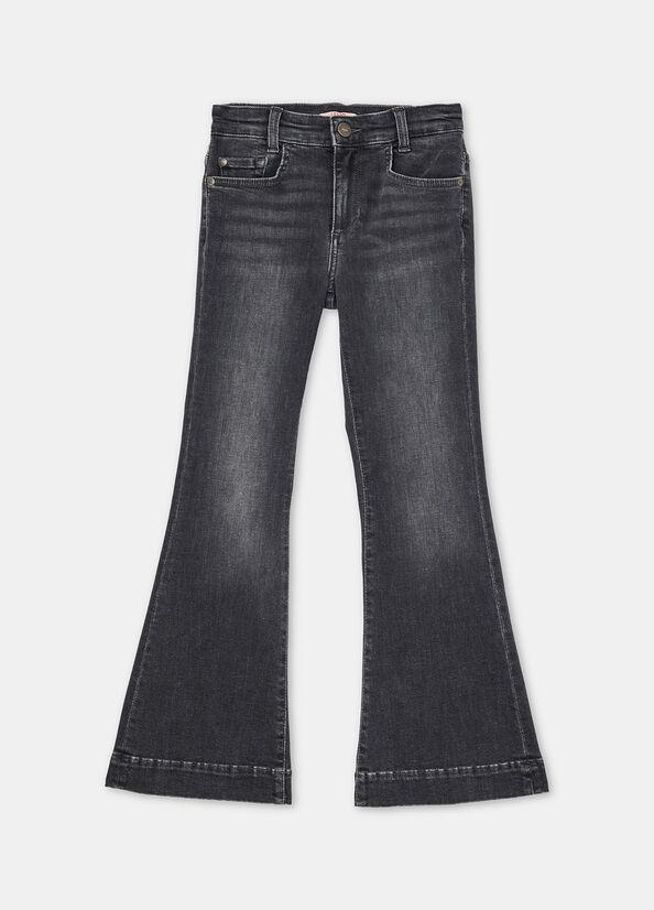 jeans ampio in denim GF5120DS615 87000 LIU JO JUNIOR 