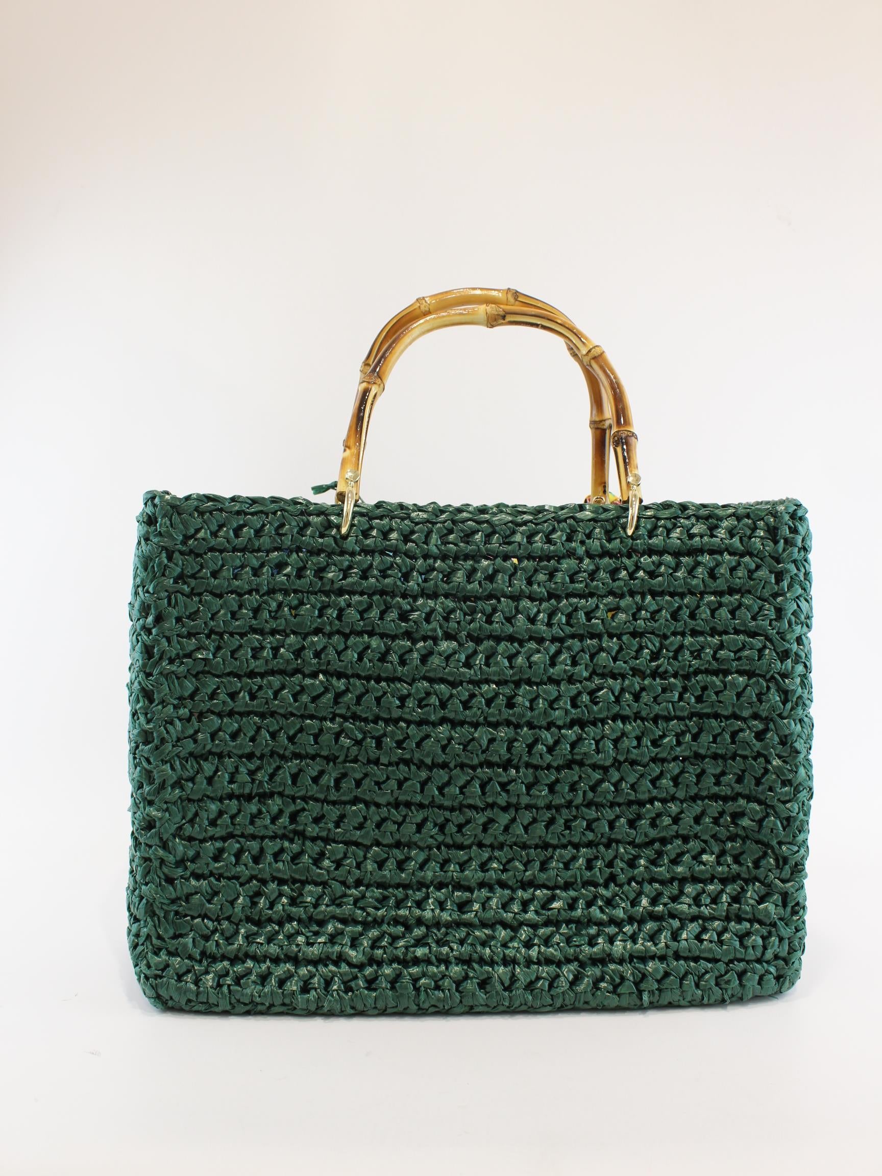 Borsa intrecciata chica LUNA FOREST CHICA 