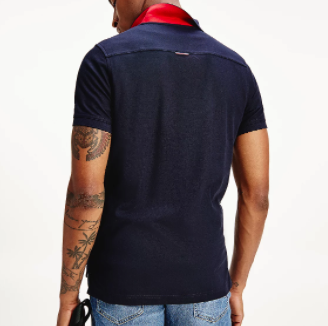 POLO SLIM FIT MW0MW17774 DW5 TOMMY HILFIGER 