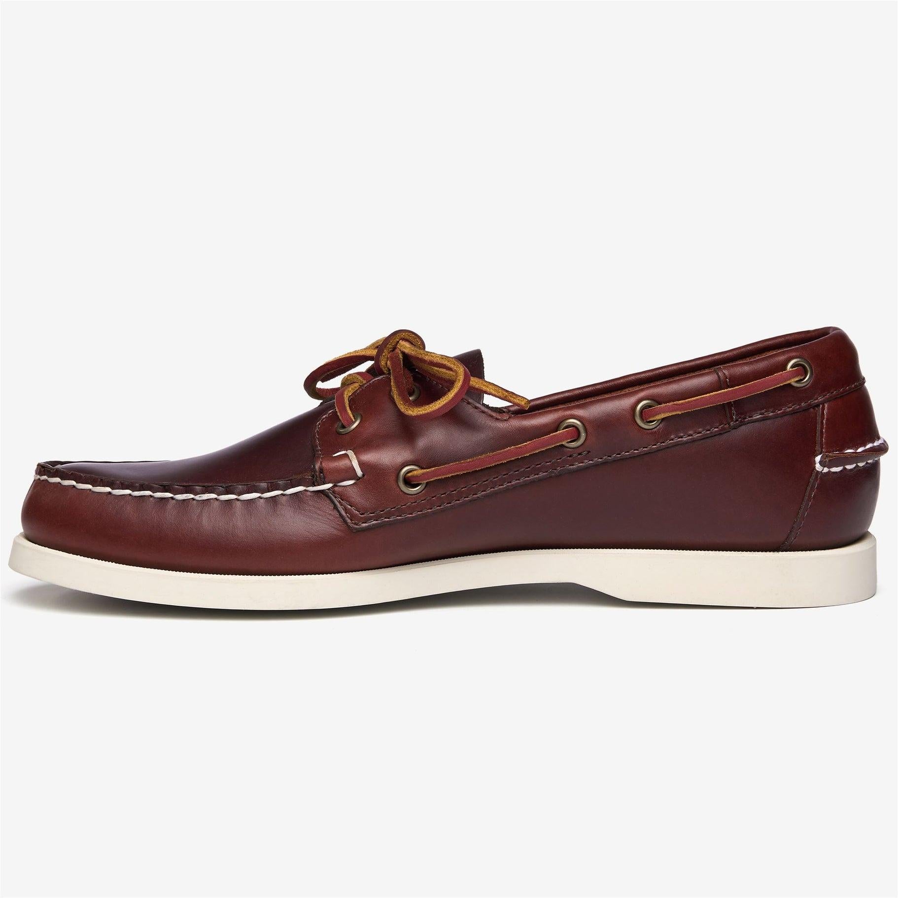 mocassini Docksides Portland Waxed DOCKSIDES PORTLAND WAXED BROWN SEBAGO 