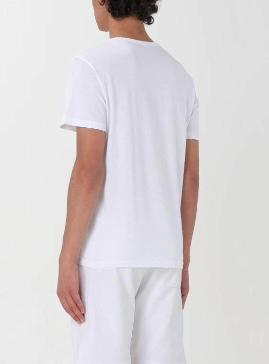 T-shirt con logo e taschino T34101 31 SUN68 