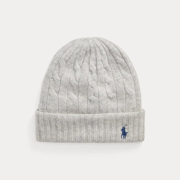 berretto in lana e cashmere a trecce 455-956315 004 RALPH LAUREN POLO 