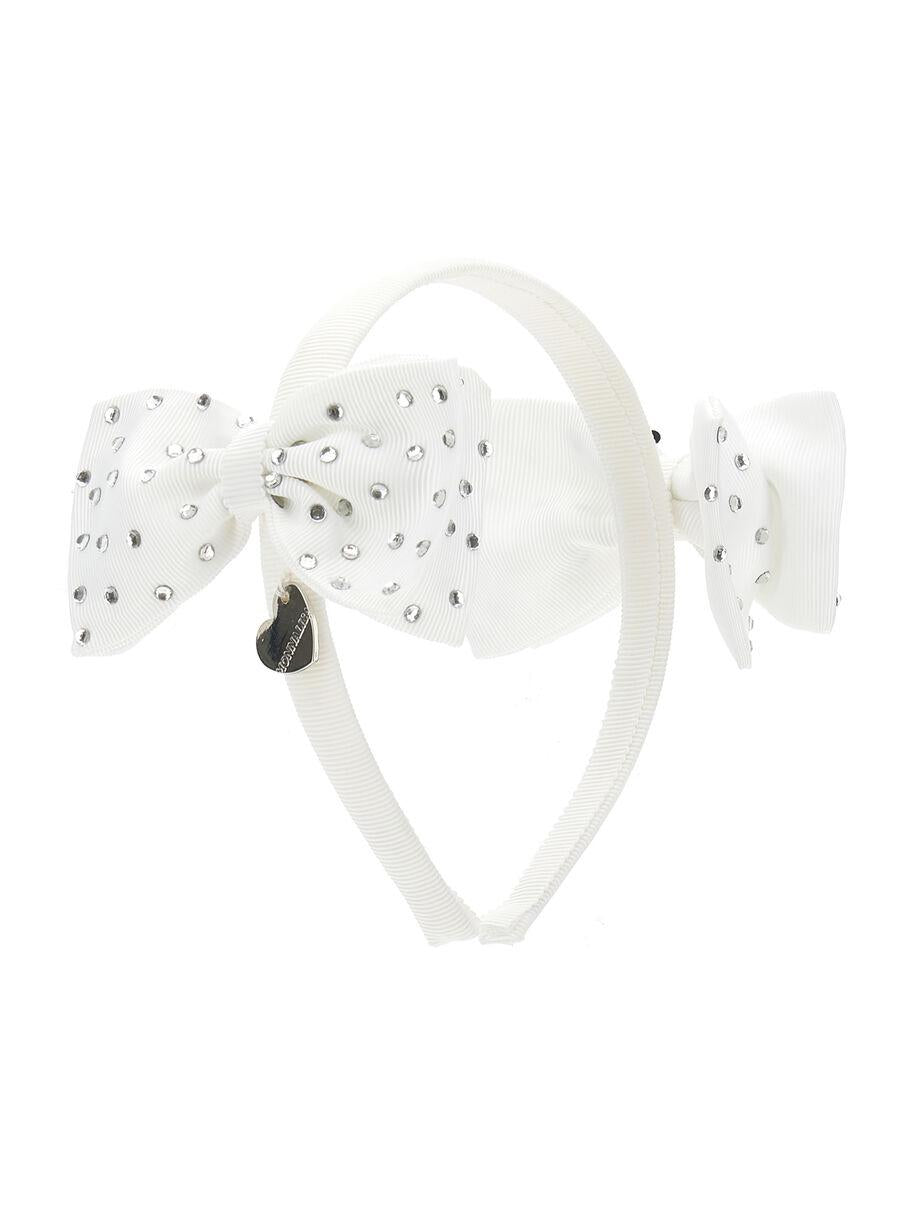 cerchietto con doppio fiocco 39C013 3079 0099 MONNALISA 