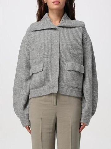 cardigan in misto lana CF5001MA74Q 02056 LIU JO BLACK 