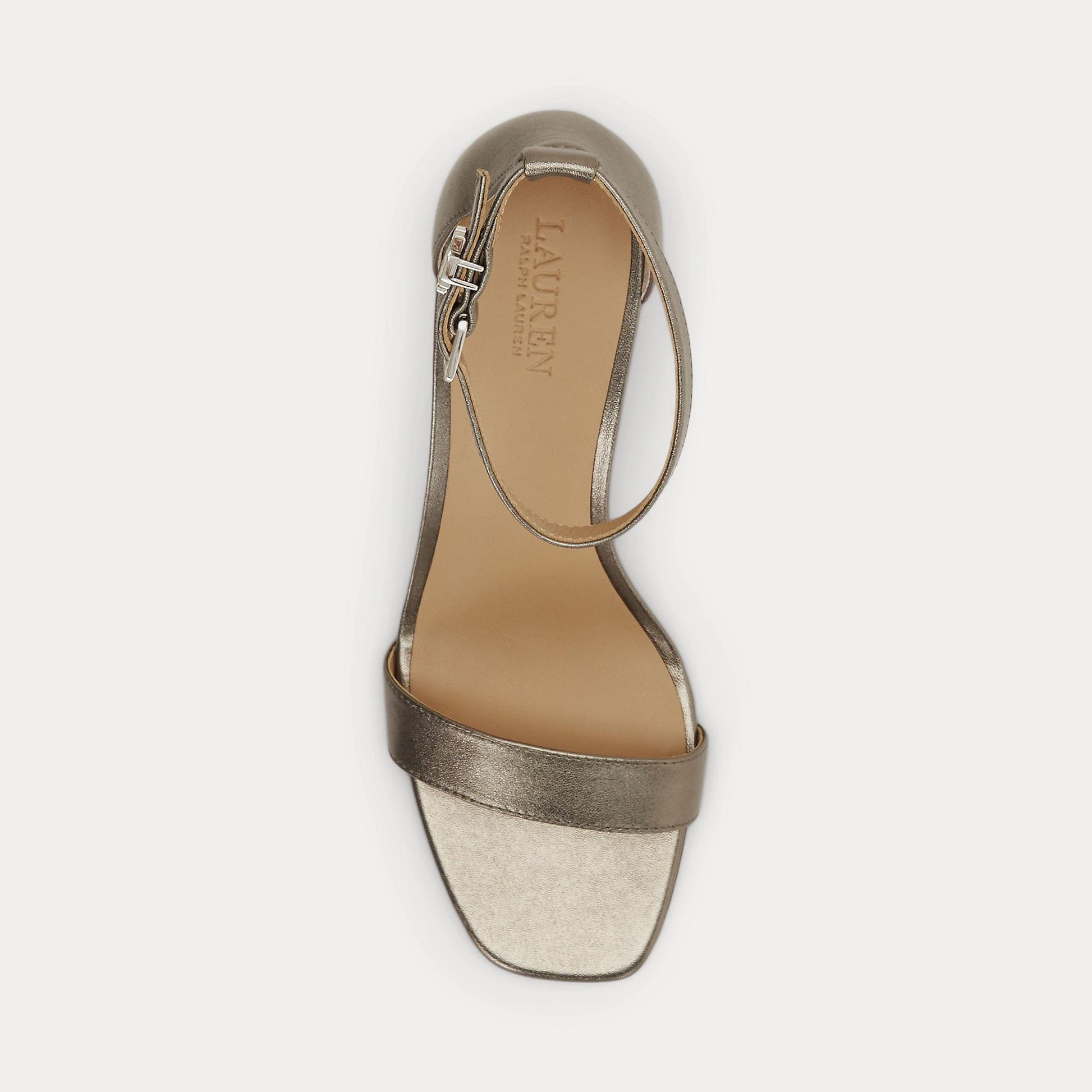 sandalo in nappa metallizzata 802-935562 003 LAUREN RALPH LAUREN 