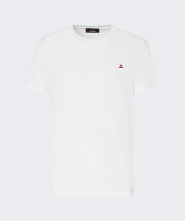 t-shirt con logo ricamato MANDERLY 04 730 PeUTEREY 
