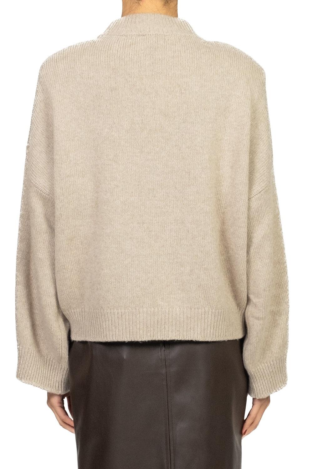 maglia con spalline 55193F BEIGE VICOLO 