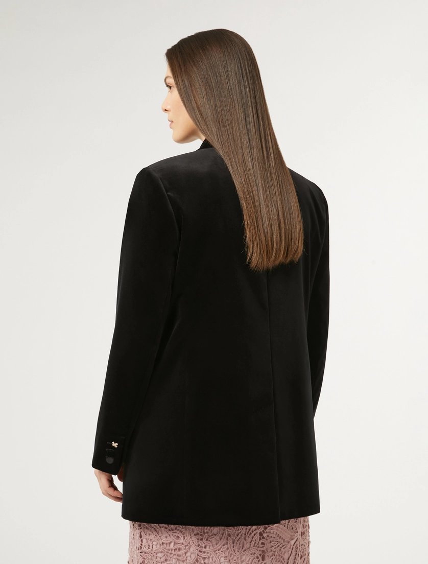 giacca blazer in velluto VAMPATA 001 MARINA RINALDI 