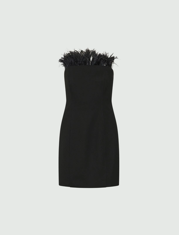 abito bustier con piume LIRA 003 MARella 