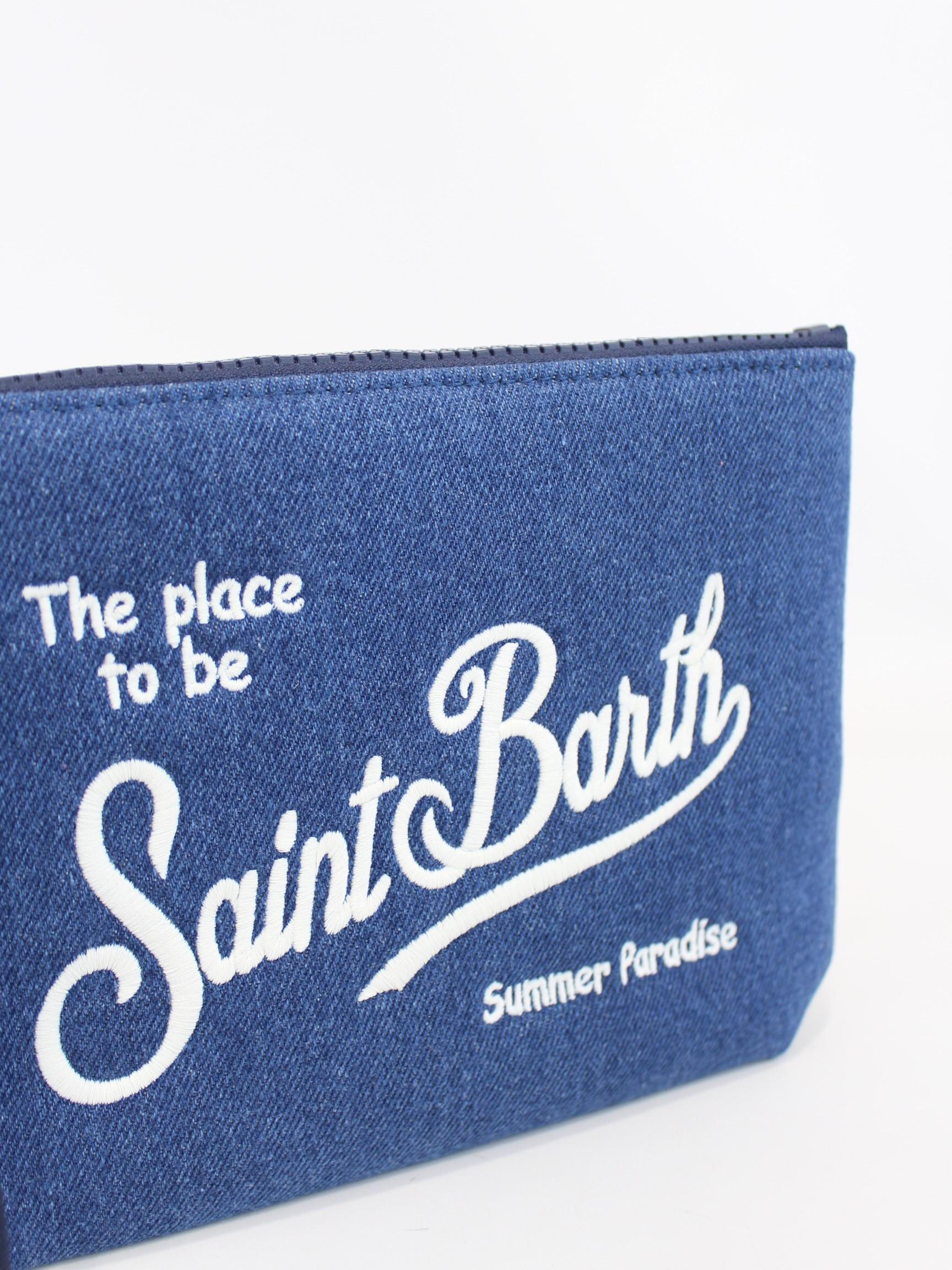 pochette aline denim ALINE DENIM 0436 MC2 SAINT BARTH 