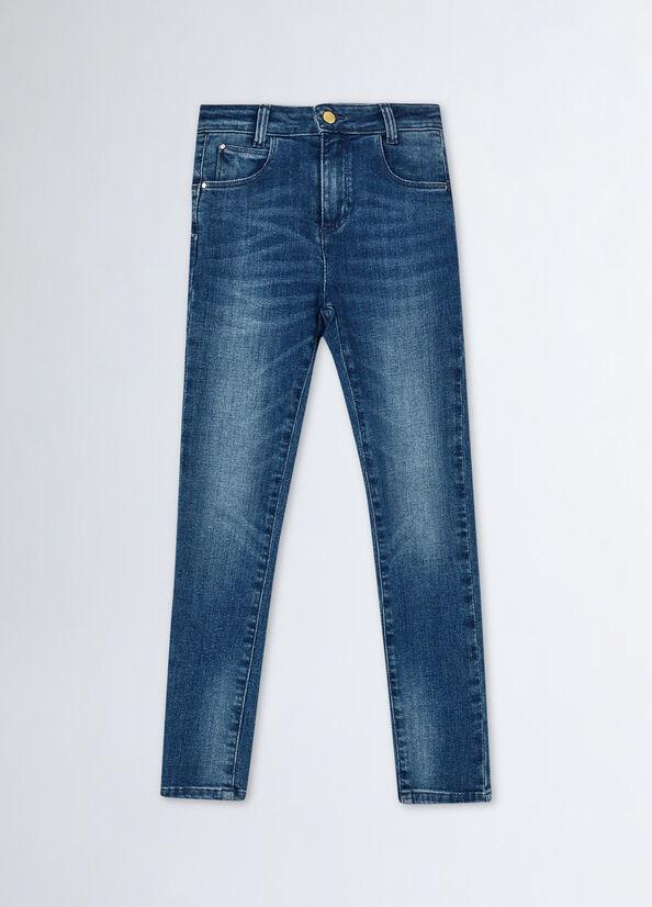 Jeans in cotone stretch GF4112D3246 77018 LIU JO JUNIOR 