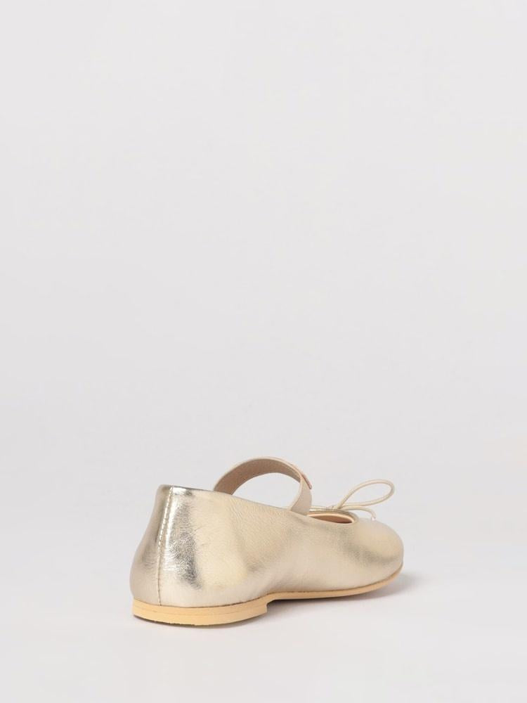 ballerina in pelle platino 261GCB030 10363 TWINSET GIRL 