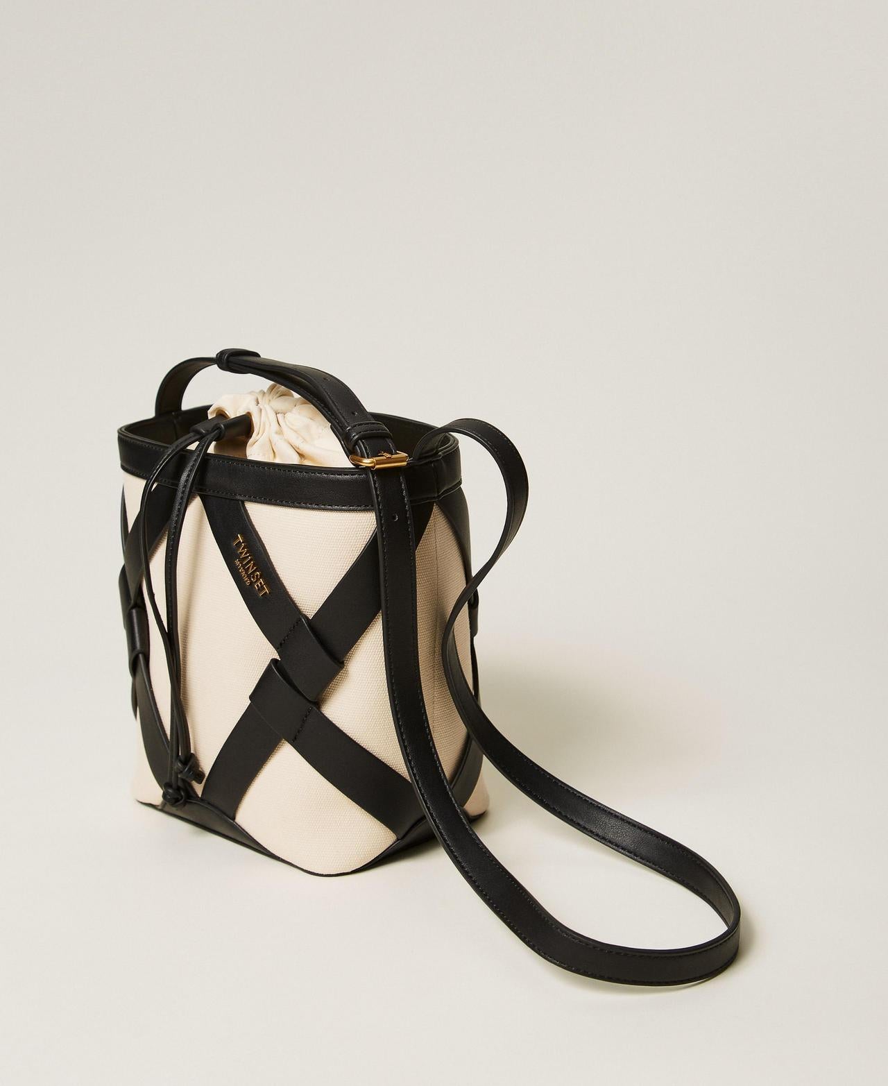 secchiello in canvas 261TB7270 02711 TWINSET 