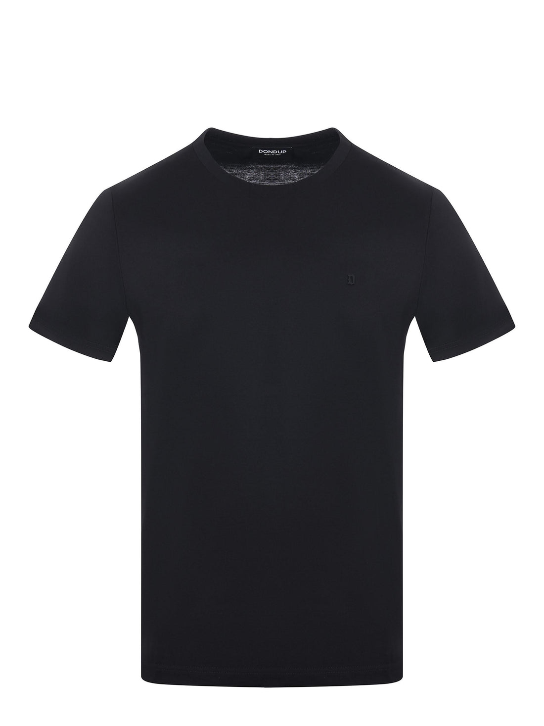 t-shirt con logo gommato US198JF0271UZL4 999 DONDUP 