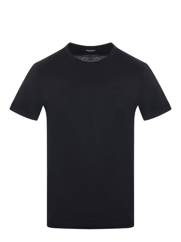 t-shirt con logo gommato US198JF0271UZL4 999 DONDUP 