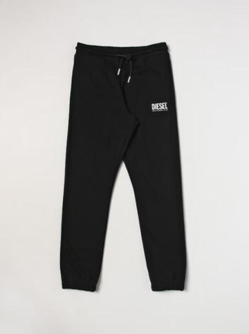 pantalone joggers con logo impresso J01544 KYAVF K900 DIESEL 