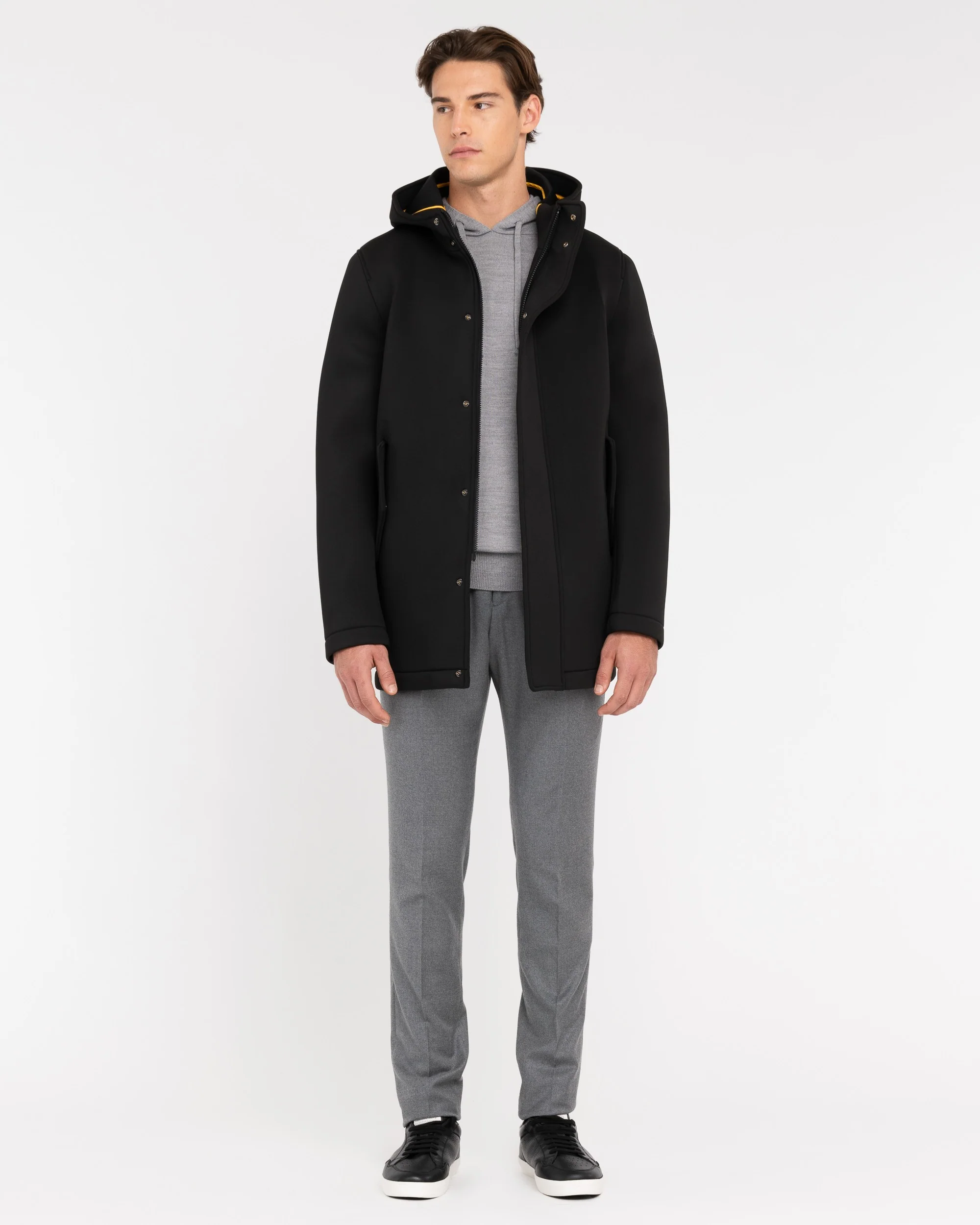 Cappotto imbottito in tessuto tecnico 3732H8427C 243921 99 MANUEL RITZ 