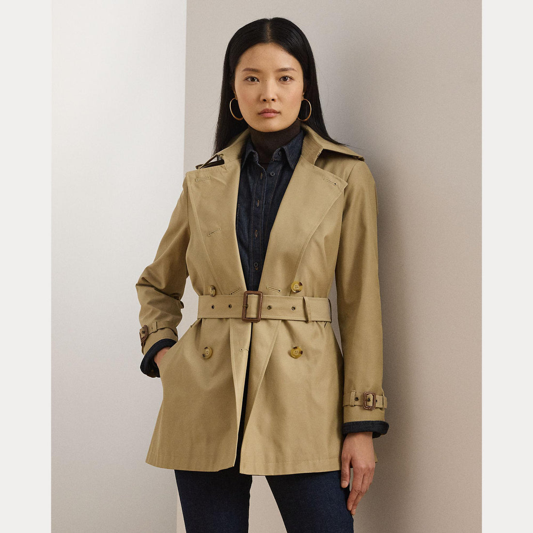 trench corto 297-967126 002 LAUREN RALPH LAUREN 