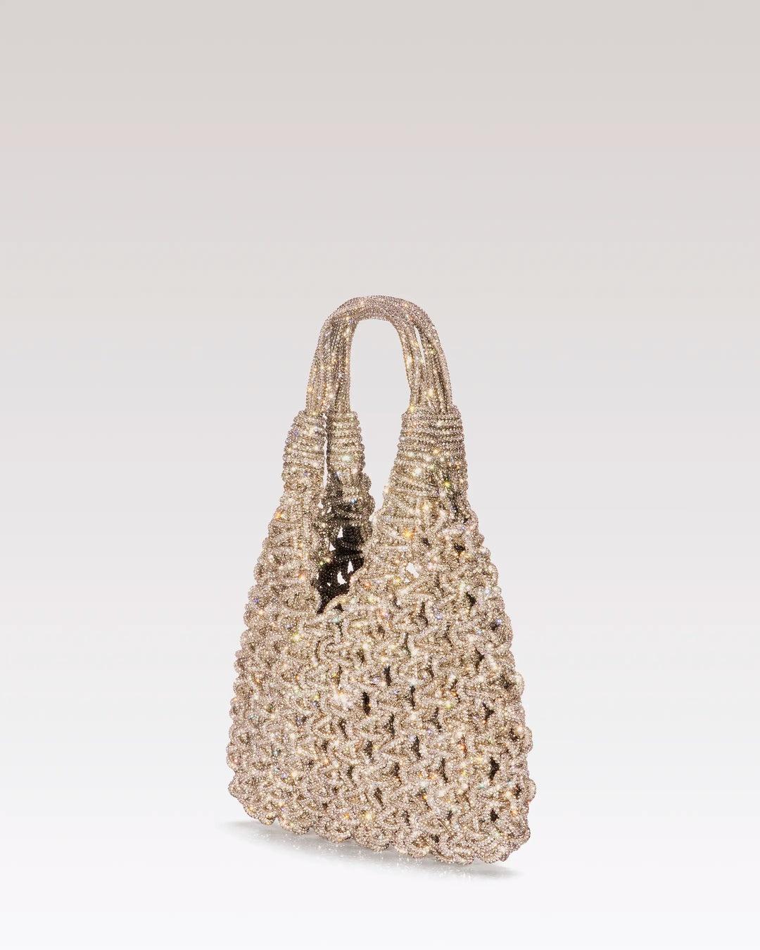 borsa vannifique cristalli VANNIFIQUE GOLDEN SHADOW HIBOURAMA 