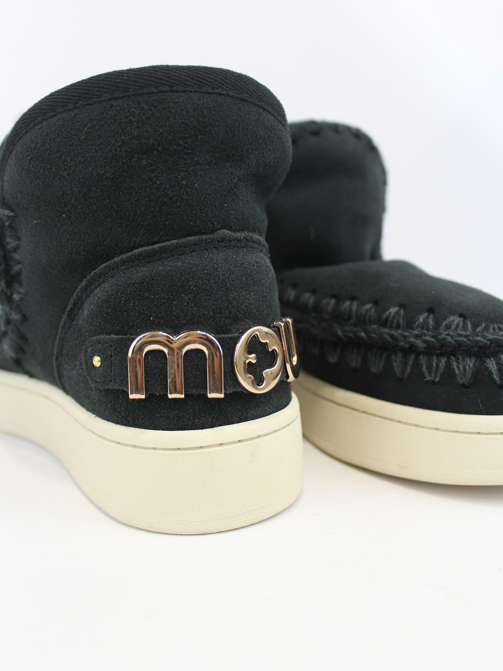 eskimo in pelle double face MU.741001A BKBK MOU 