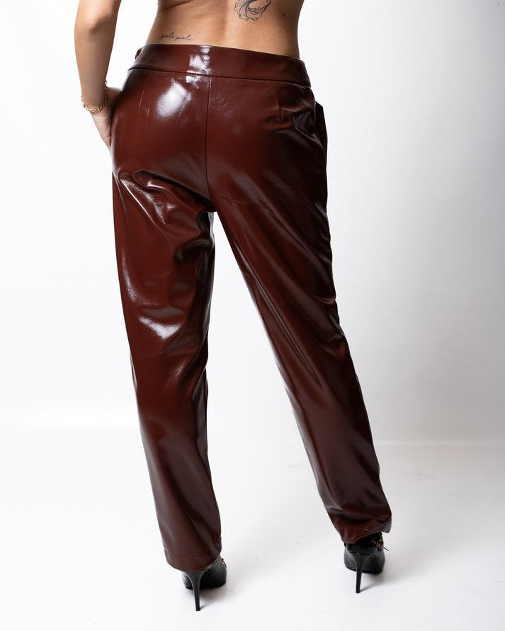 pantalone in similpelle 252AP2391 12562 TWINSET ACTITUDE 