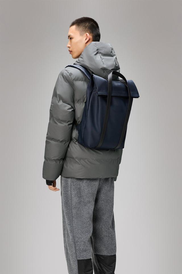 2 way tote backpack 12940 NAVY RAINS 