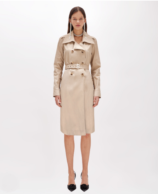 trench in misto cotone RA4191T3867 61010 Blugirl 