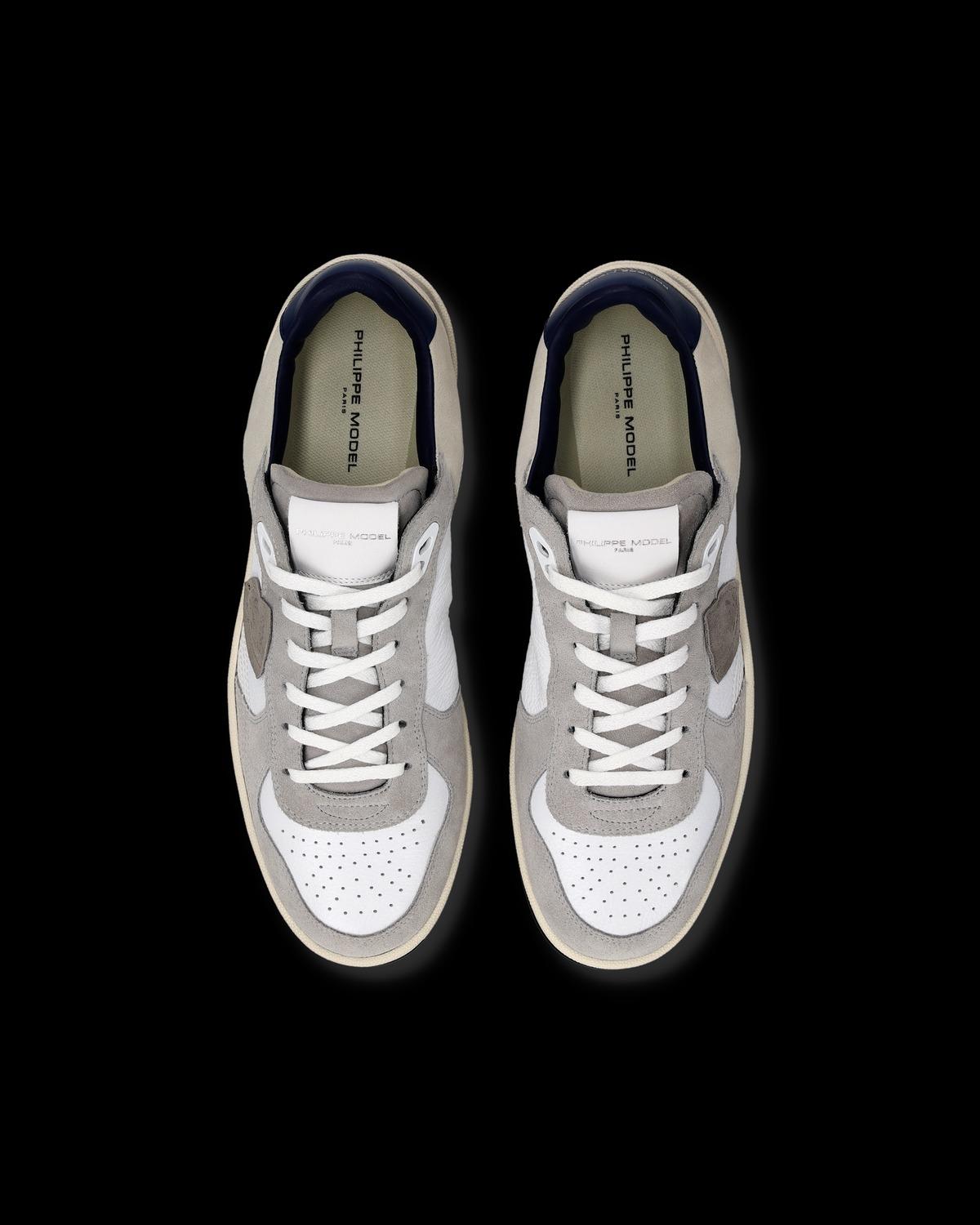 sneakers Pgal blu PGLU VD02 BLANC BLUE VD02 PHILIPPE MODEL 