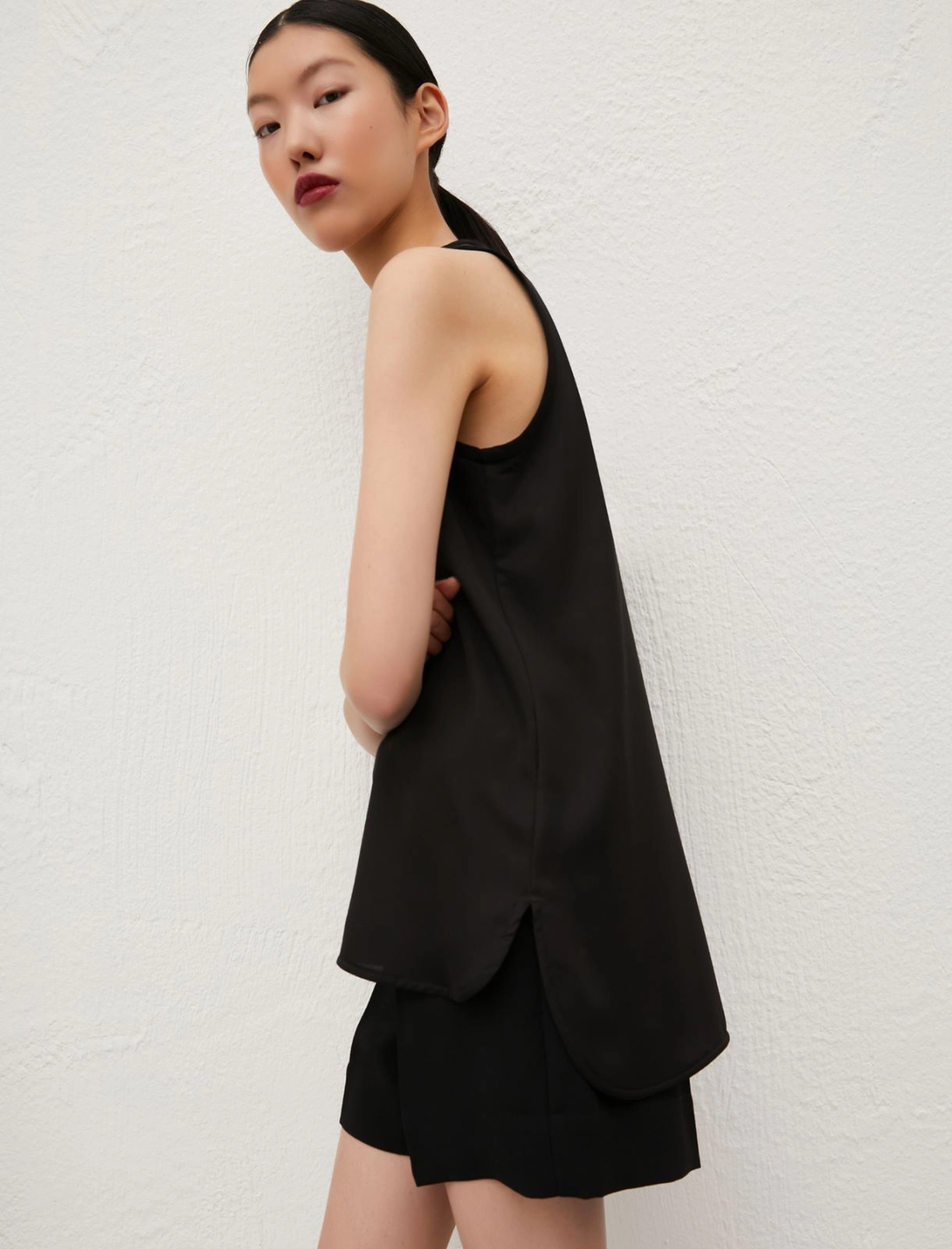 top in georgette CIGNO 002 MARella 