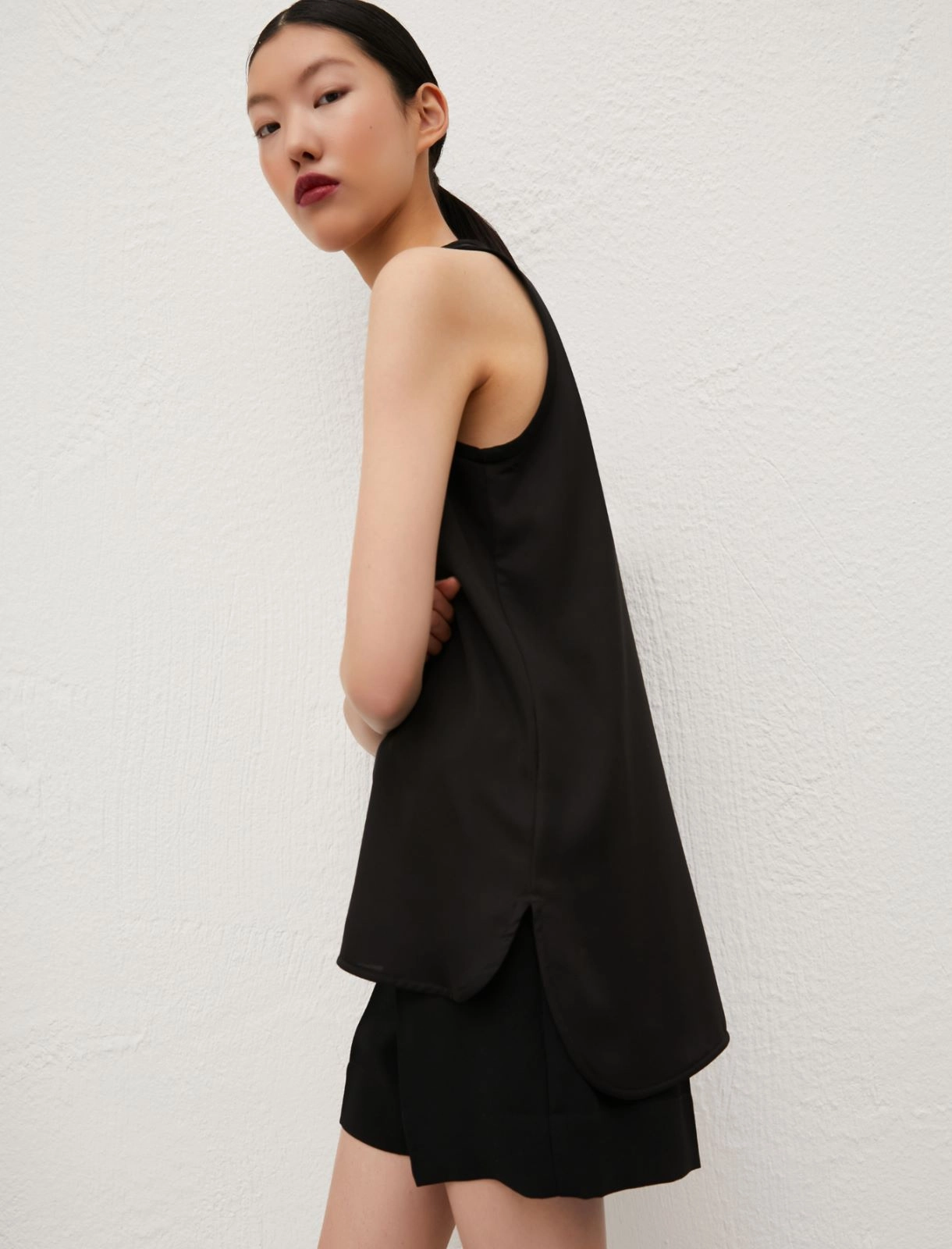 top in georgette CIGNO 002 MARella 