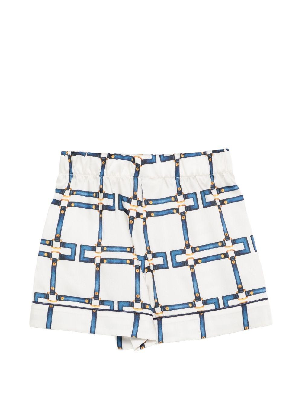Shorts con fantasia EFBE082 FODER 0072 ELISABETTA FRANCHI 