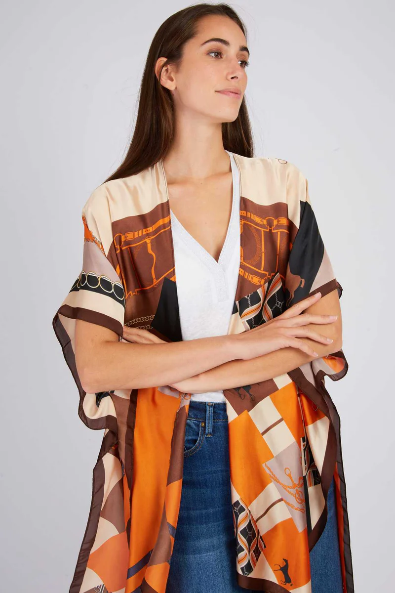poncho over P585020 BEIGE DERHY 