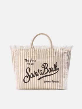 borsa colette linen COLETTE LINEN 00433 MC2 SAINT BARTH 