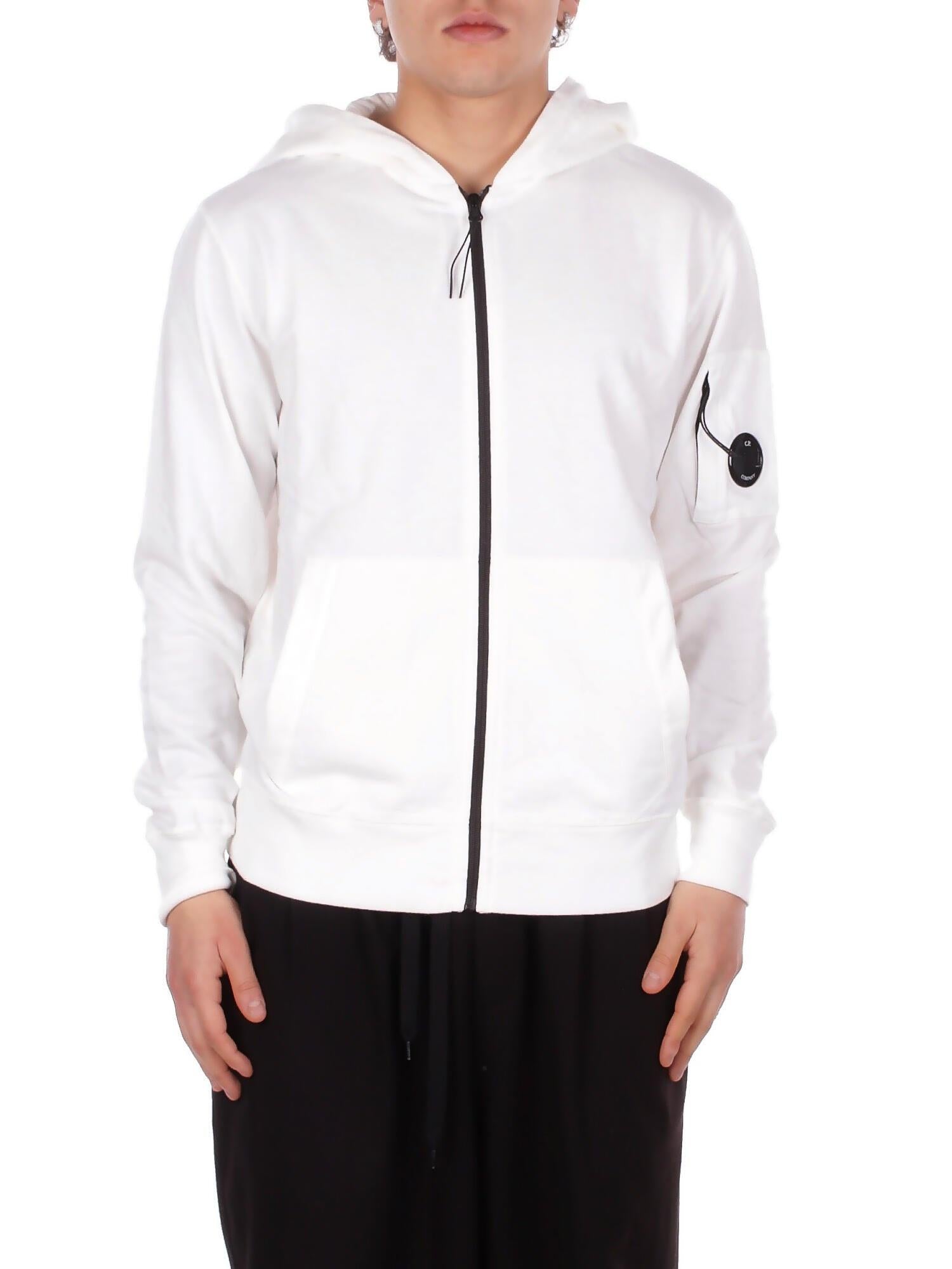 felpa fleece zip 20CMSS081A 002246G 103 CP COMPANY 