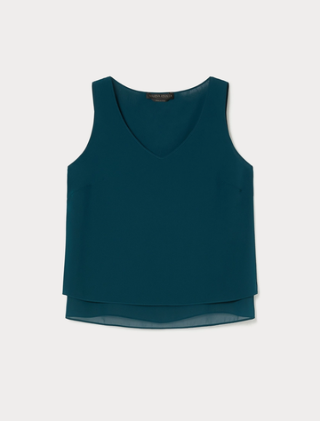 top in crepe georgette GENNY 009 MARINA RINALDI 