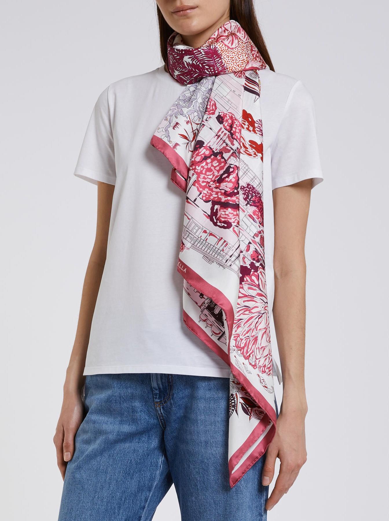 foulard in twill di seta MLAGETTO 002 MARella ACCESSORI 