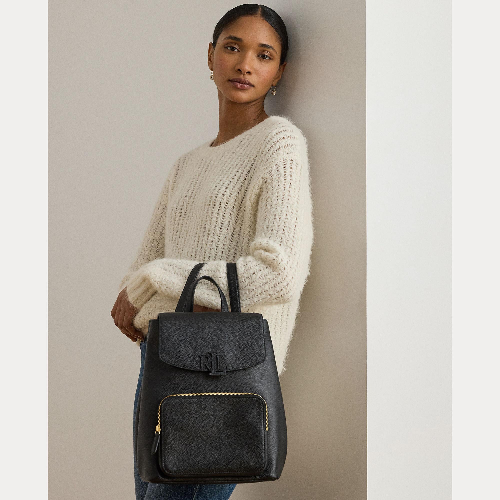 zaino cameryn in pelle 431-969355 002 LAUREN RALPH LAUREN 