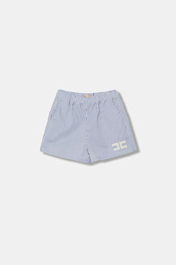 shorts a righe e logo EFBE087 CR025 D885 ELISABETTA FRANCHI 