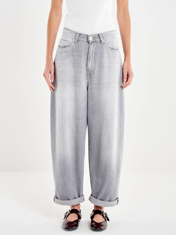 jeans laila relaxed fit DAB 5155 DENIM GRIGIO VICOLO 