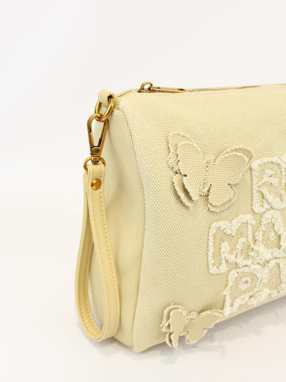butterfly clutch 1450 CREAM RUE MADAM PARIS 