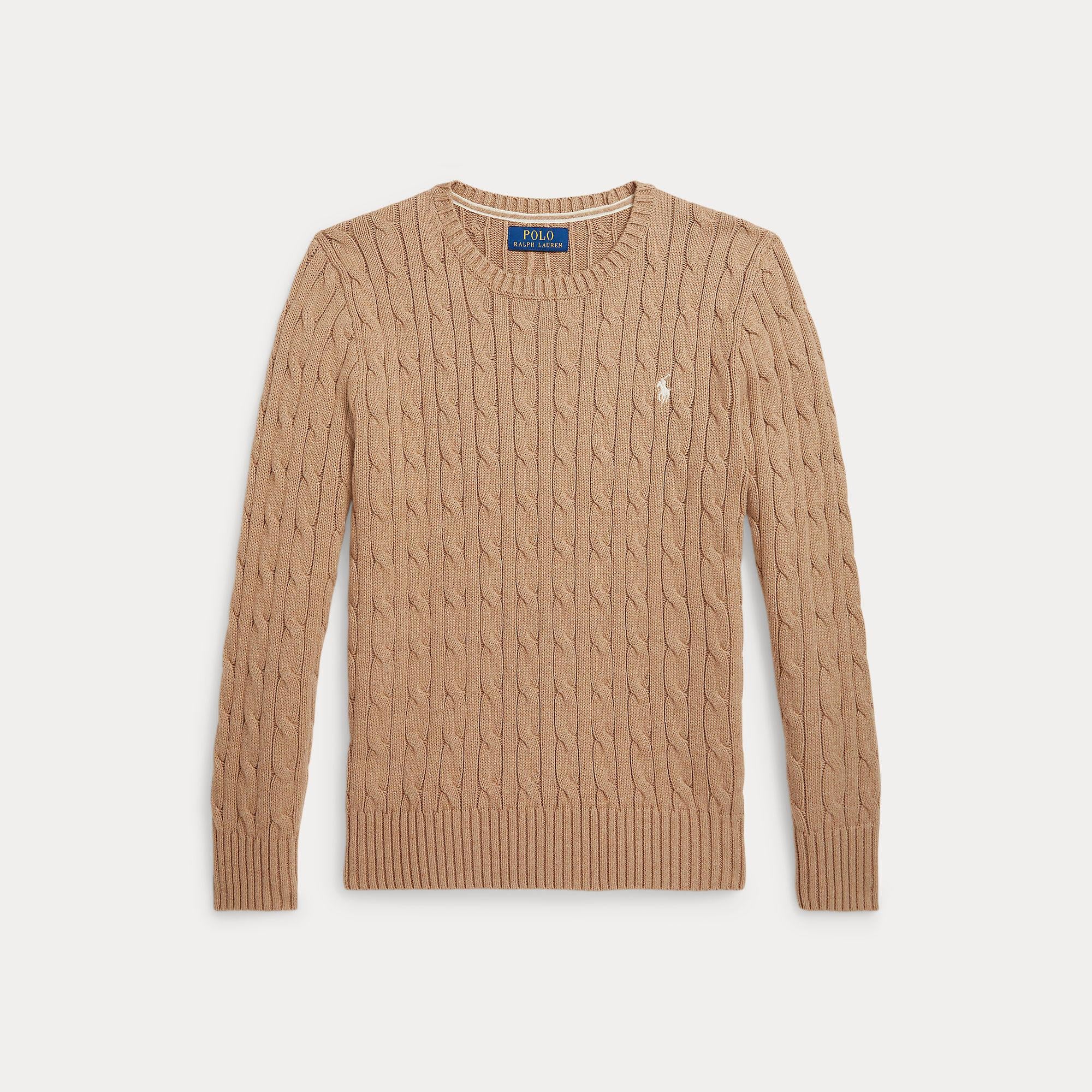maglione a trecce bimbo 323702674515 CML HTHR RALPH LAUREN POLO 