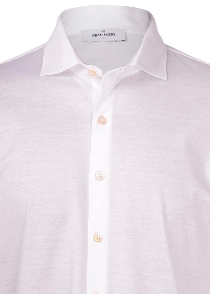 camicia in filo di scozia 60120 74002 001 GRAN SASSO 
