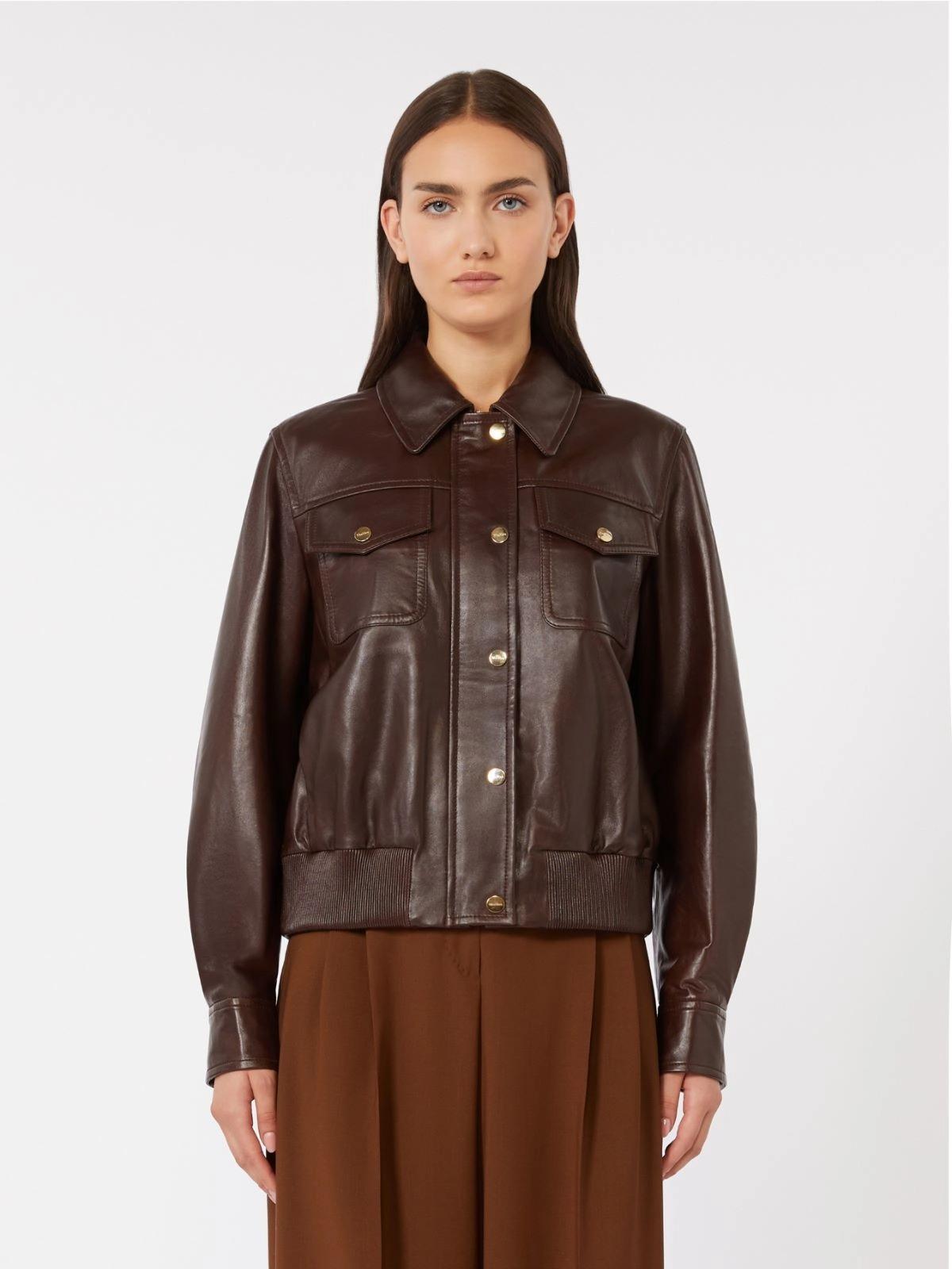 giacca in pelle MSTBIADA 002 MAXMARA STUDIO 