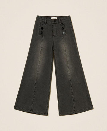 jeans con applicazione gioiello 252GJ2290 11835 TWINSET GIRL 